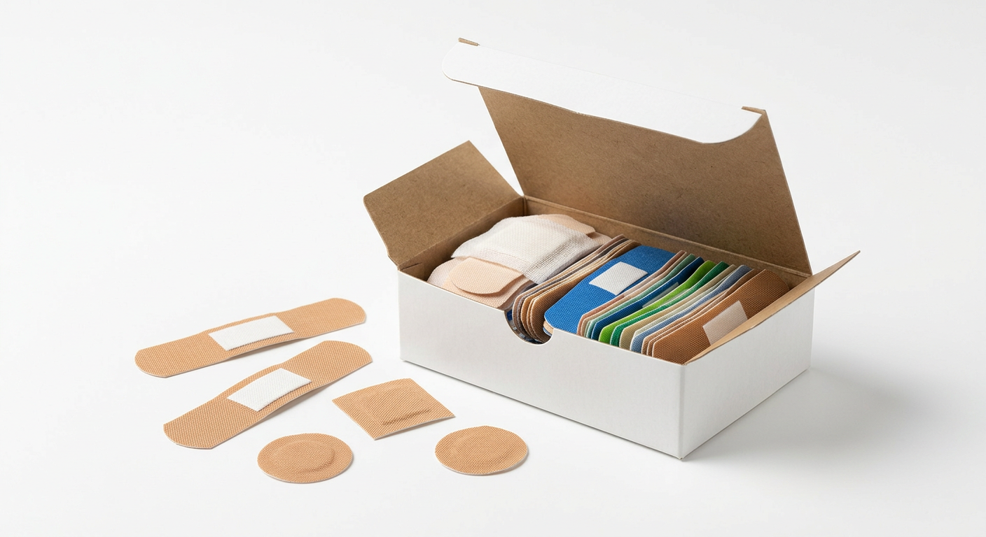 Fabric Adhesive Bandages, Assorted